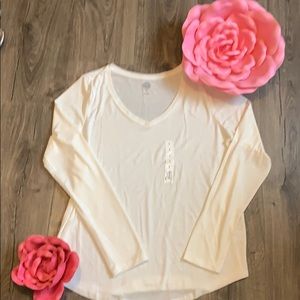 NWT- SO Long Sleeve White Shirt